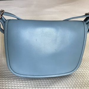 Coach Sky Blue Leather Crossbody Bag